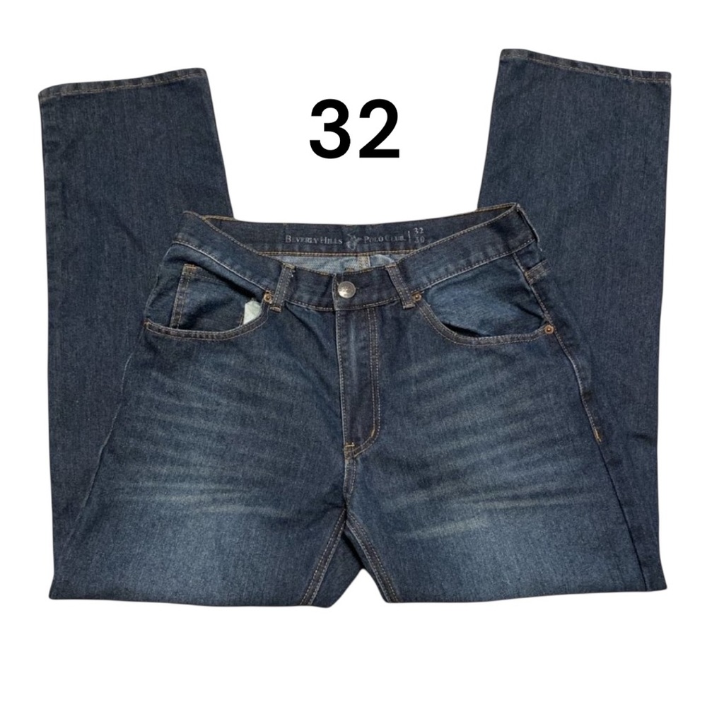 (32) POLO Jeans Men's Size 32/30 Like New Beverly Hills Polo Club Denim